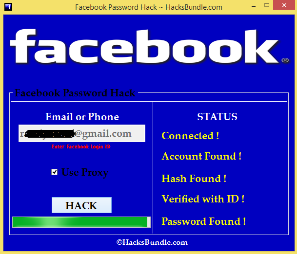 Hack facebook account without survey